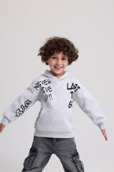 Last To GO Gray Sweetshirt